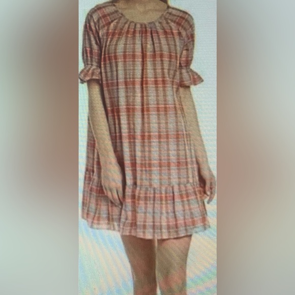 Madewell Dresses & Skirts - Madewell Red Plaid Mini Dress